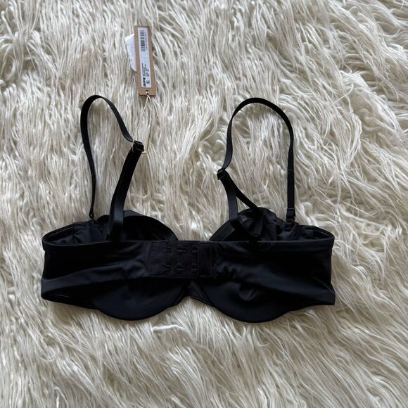 Skims Smoothing Intimates Strapless Bra Onyx Size 34A - Picture 5 of 8